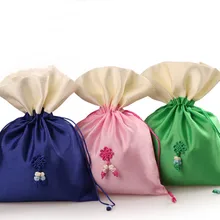 Ручная работа пэтчворк ювелирные изделия подарочные сумки дизайн китайский узел шнурок шелковая ткань чайные конфеты хранения Ткань Искусство упаковка мешок