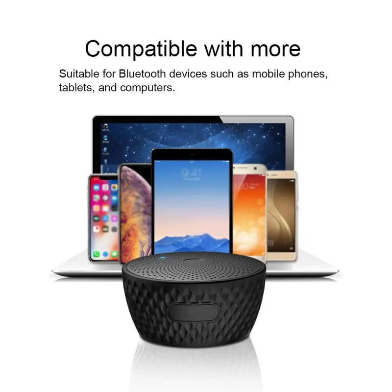 Портативный Bluetooth 5,0 динамик Водонепроницаемый Открытый Беспроводной громкий динамик громкой связи звуковая коробка Горячая Новинка