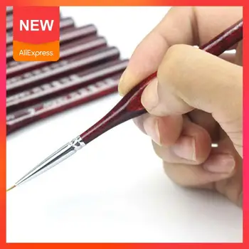 

1 piece Paint Brush Miniature Detail Fineliner Nail Supplies Brushes Paint Half Brushes Wolf For Acrylic Drawing Painting A F8G6