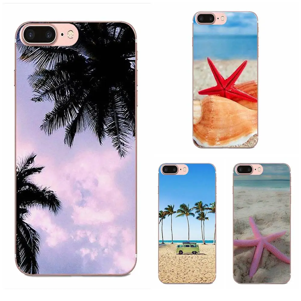 For Galaxy Alpha Note 10 Pro A10 A20 A20E A30 A40 A50 A60 A70 A80 A90 M10 M20 M30 M40 TPU Luxury Beach Starfish Landscape | Мобильные