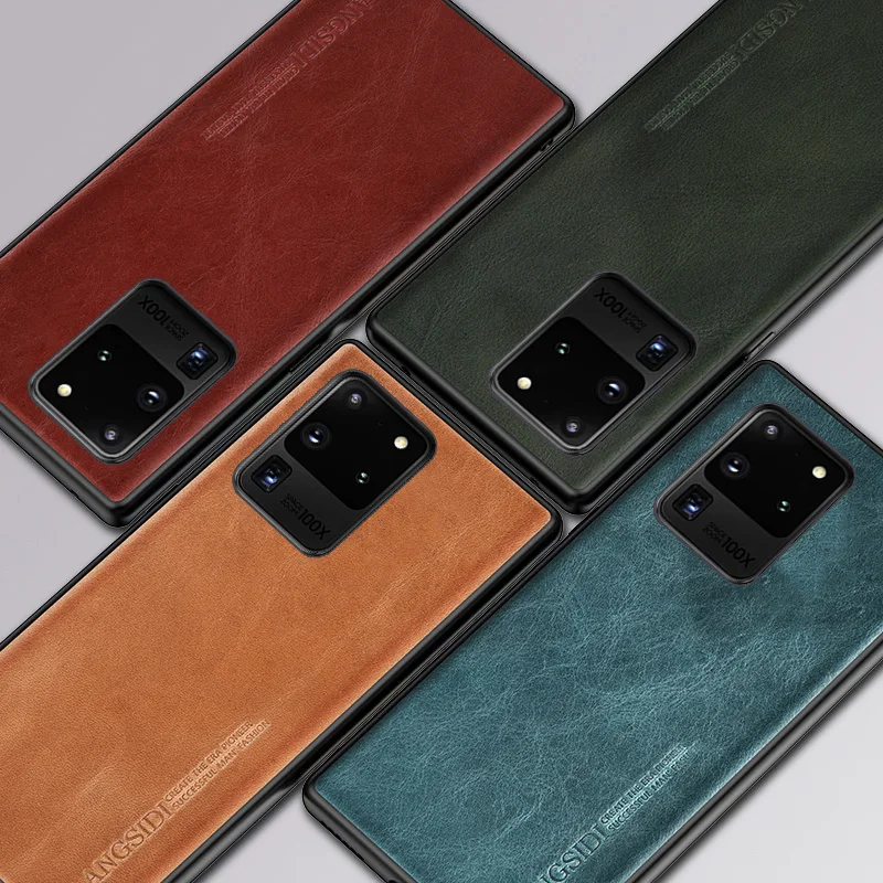 LANGSIDI Brand case For samsung Galaxy s20 ultra s20+ note 10 plus s10 s9 a50 a51 a70 a71 a30 Genuine leather back cover fundas LANGSIDI Brand case For samsung Galaxy s20 ultra s20+ note 10 plus s10 s9 a50 a51 a70 a71 a30 Genuine leather back cover fundas