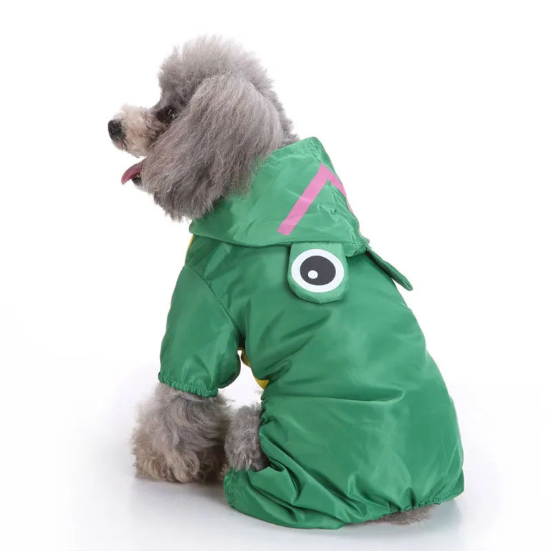

Summer Dog Rain Coats Waterproof Clothes Jacket Dog Jumpsuit Cute Pets Raincoat for Dog Small Large Raincoat Clothing Puppy Coat