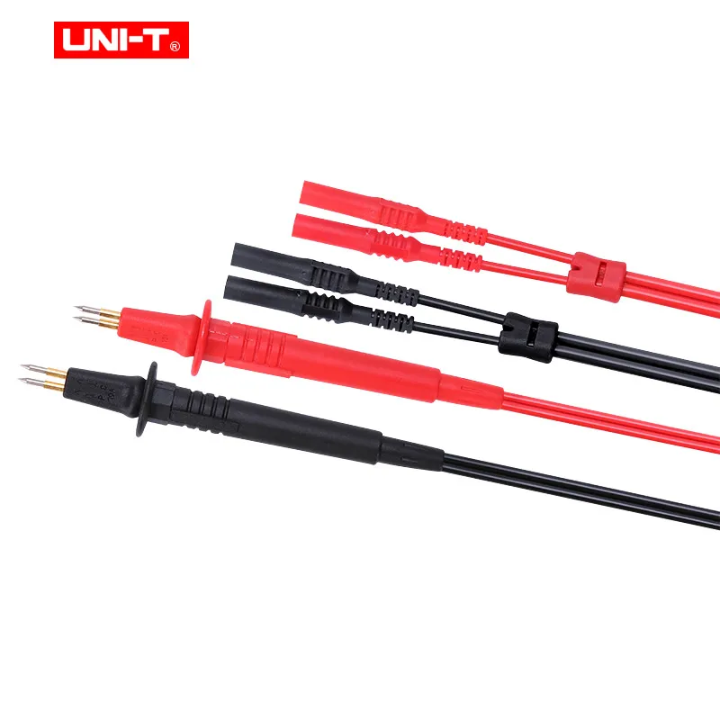 UNI-T UT-L46 четыре провода Тестовые провода четыре провода тестовый зонд для UT620A UT620B красный+ черный