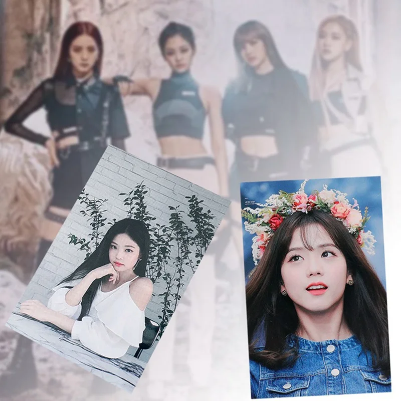 32 шт./компл. K-POP BLACKPINK альбом самодельные Бумага ЛОМО карта фото карты HD Фотокарта