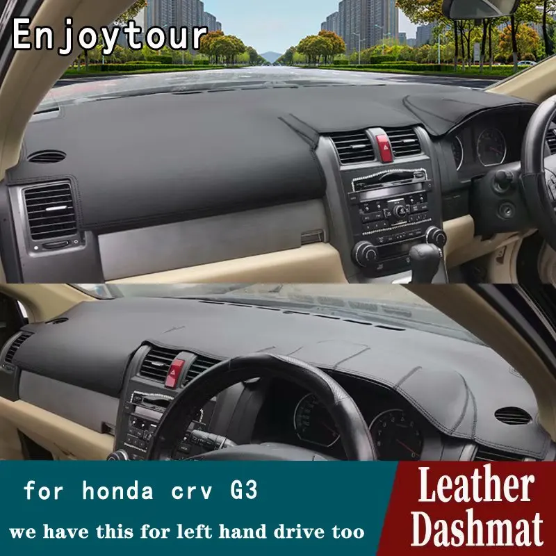 LEFT & RIGHT Bottoms Leather Cover Gray Fits 2007 2008 2009 2010 2011 Honda CR-V