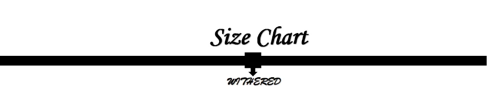 0 Size chart
