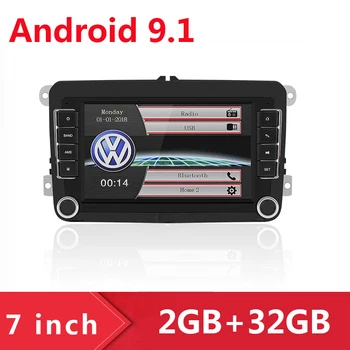 

2 Din 7 inch Android 9.1 Car Stereo Radio GPS Navigation Player For Bora Golf VW Polo Volkswagen Passat B6 B7 Multimedia Player