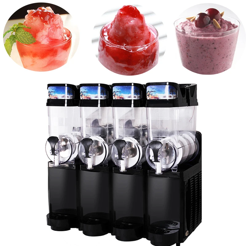 Four Cylinder Blending Juice Smoothie Machine Energy Saving Automatic Stirring Milkshake Juice Machine