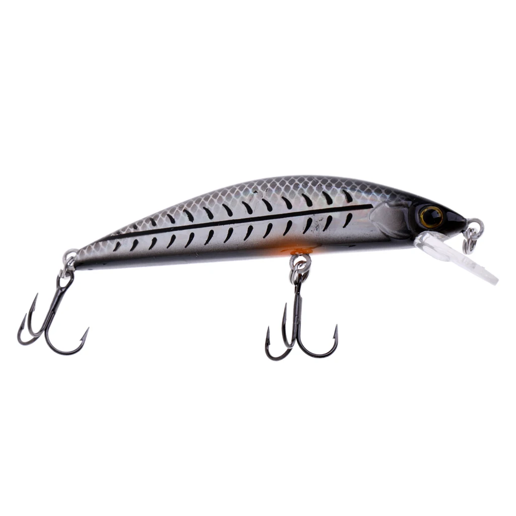 Minnow Hard Lure 65mm/5g Sinking Fishing Lures with VMC Hooks Baits Crankbaits Wobblers