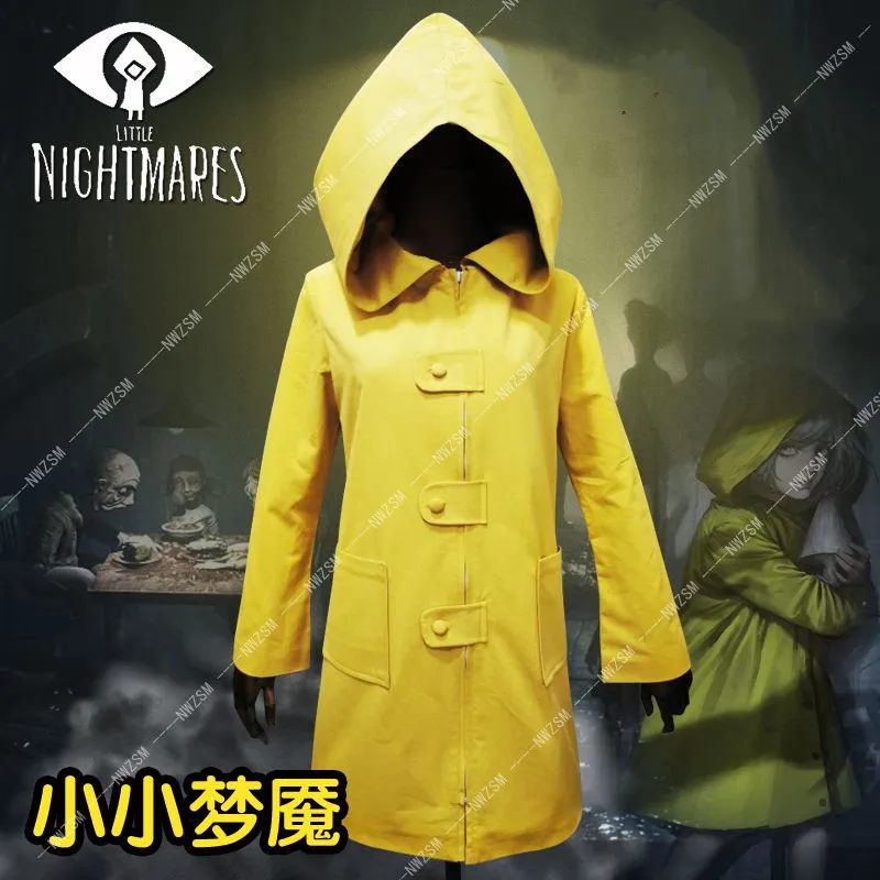 Little Nightings Six Cosplay Little Nightmare Hungry Kids Little Six Cosplay Costume Party Halloween