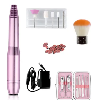 

20000rpm Portable Electric Acrylic Nail Drill File Buffer Machine Kit Nail Tips Manicure Nails Accessories Nail Pedicure File