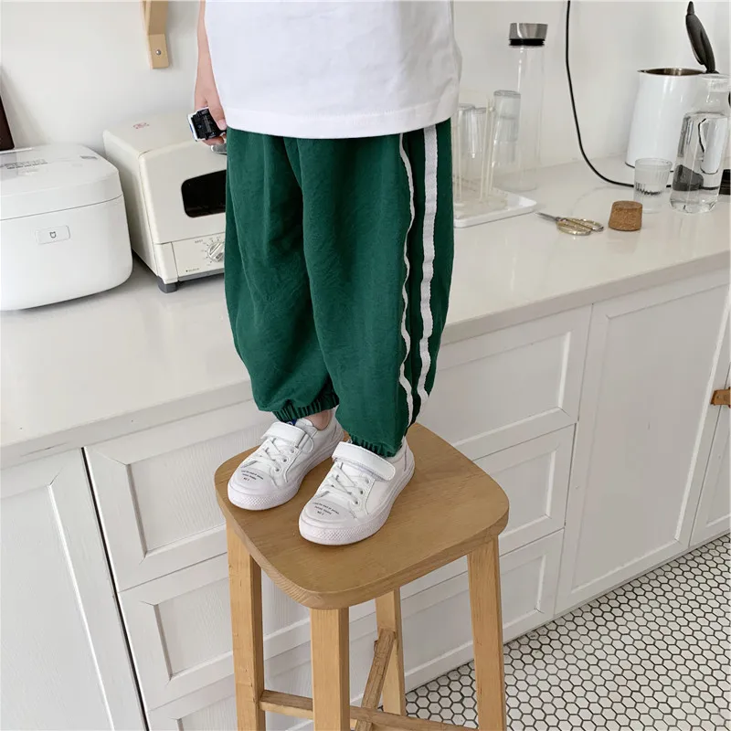 Children Anti Mosquito Pants Summer Baby Anti Mosquito Pants Summer Trousers Men And Women TONGTIAN Silk Lantern Anti Mosqu