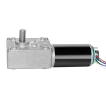 DC 12V 24V Gear Motor With Encoder & Cable 8/20/27/35/55/80/110/160/200/260/470RPM for Robot Toys Intelligence Appliance 40GZ495