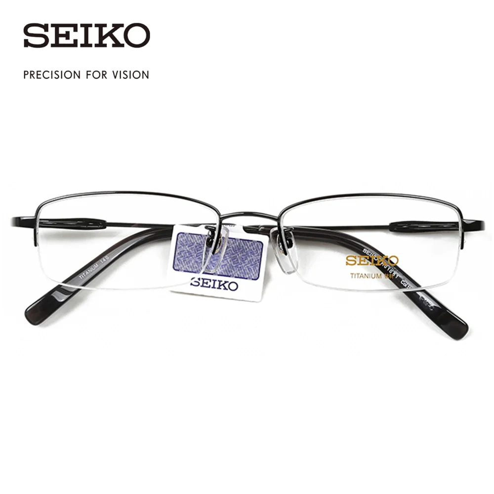 Оправа для очков SEIKO Мужская титановая светильник Кая оптическая оправа H01061
