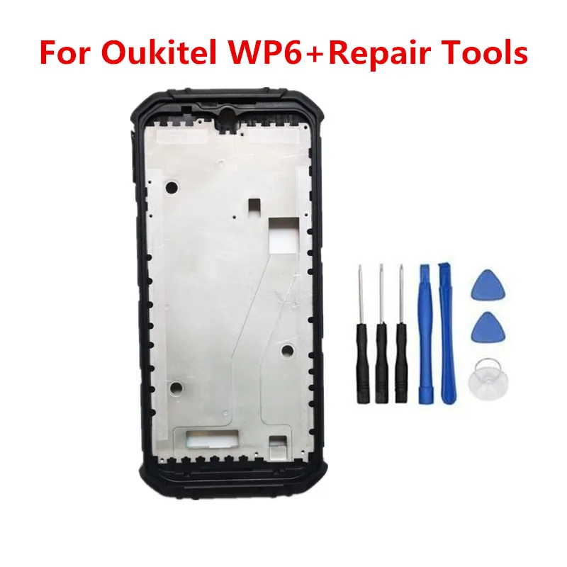 

Новый сотовый телефон Oukitel WP6 6,3 ''FHD + IP68 средняя рамка передние корпуса Корпус Крышка части средняя рамка Шасси