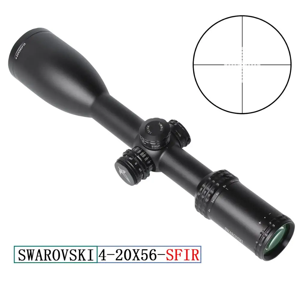 

Swarovskl 4-20x56 IRZ3 Riflescope F15 Red Dot Reticle Optics Hunting Scopes Tactical Riflescopes Sniper Scopes