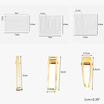 

Silicone Resin Epoxy Mold Hair Clip Barrette Making Kit DIY Jewelry Casting Tool