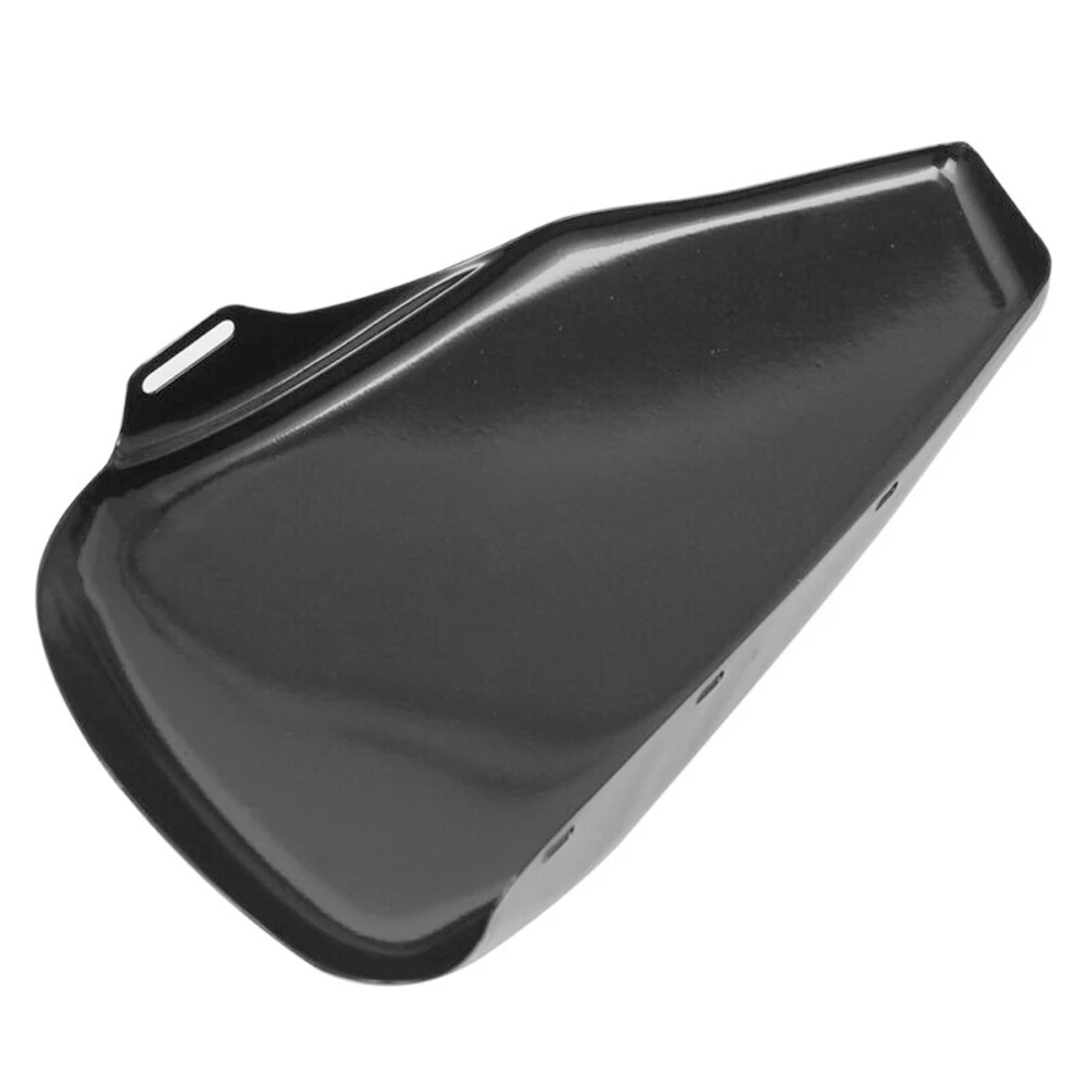

1pc Motorcycle Side Cover BF Metal Black Pre-Drilled Accessory Portable