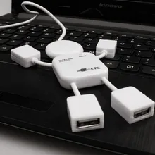 Гуманоид 4 Порты и разъёмы концентратор с высоким уровнем Скорость USB 2,0 сплиттера для портативных ПК