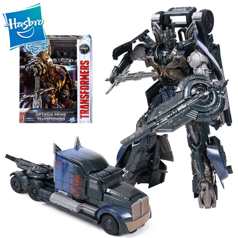 

Hasbro Transformers Movie Limited Edition Optimus Prime Action Figure Damage Leadership L-Class Models Toys