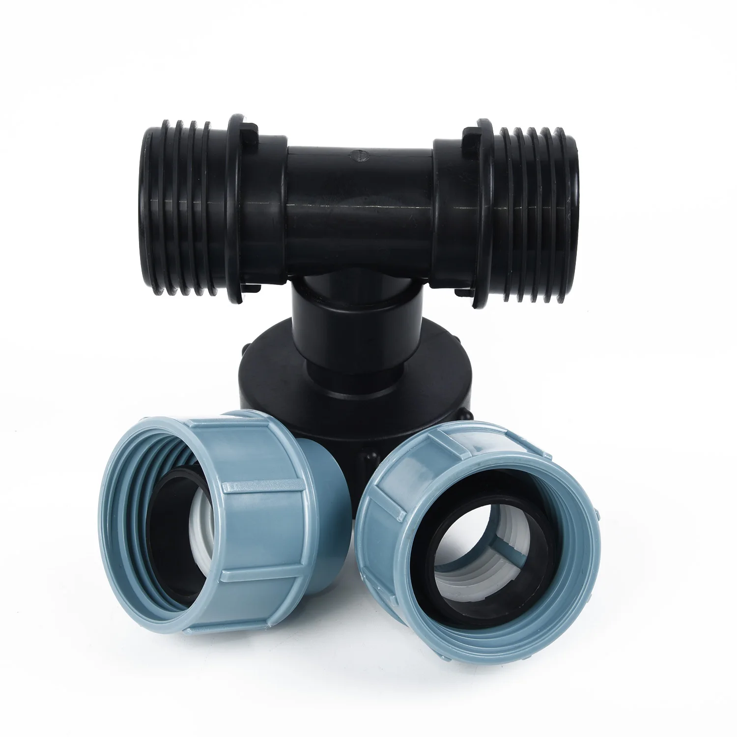 1000L IBC Water Tank Connector PE Pipe 32mm T Piece S60x6 Thread Adapter Tools