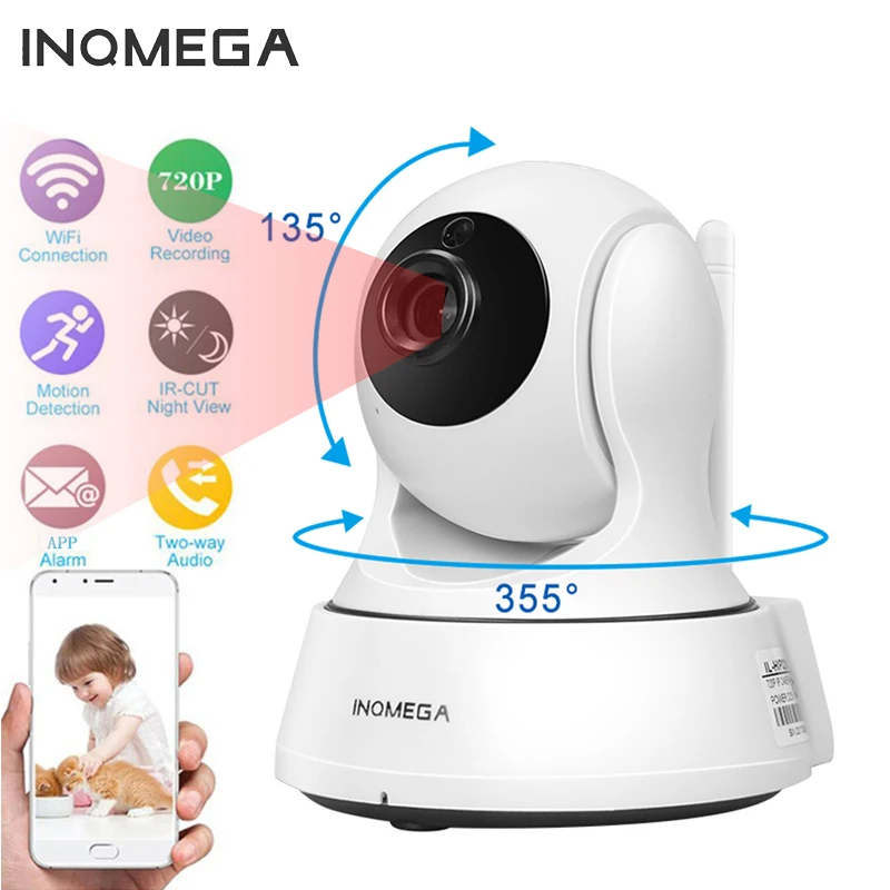 INQMEGA 1080P домашняя IP камера безопасности Wi Fi беспроводная мини Сетевая наблюдения