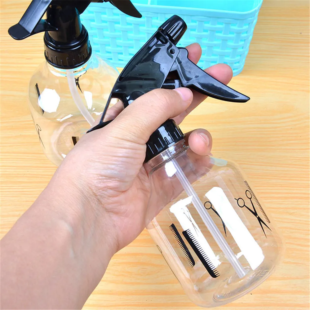 250ml Reusable Hairdressing Spray Bottle Hair Salon Beauty Tool Accessories Plants Flowers Water Transparent Sprayer Makeup Tool (10)