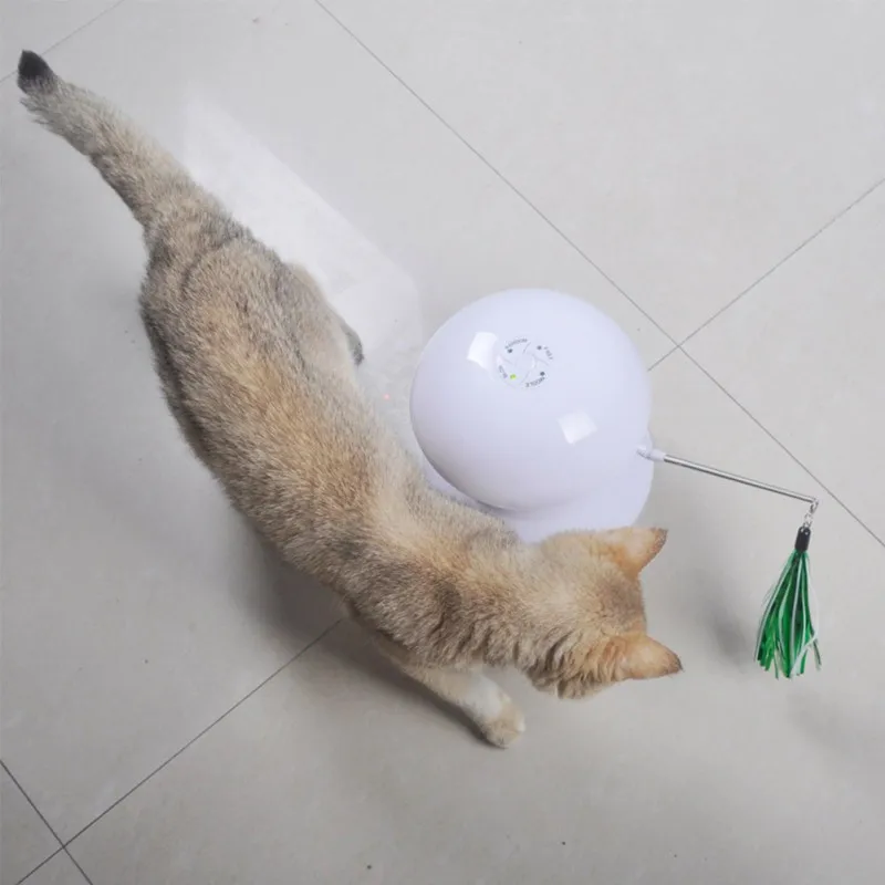 Игрушка-тизер для кошек Pet USB Перезаряжаемый Электрический светильник, интерактивный игровой тренажер для внутреннего обновления версии