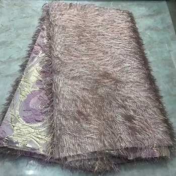 

african beautiful tulle lace latest design 5 yards lace fabrics wedding french fabric for nigerian weeding dress