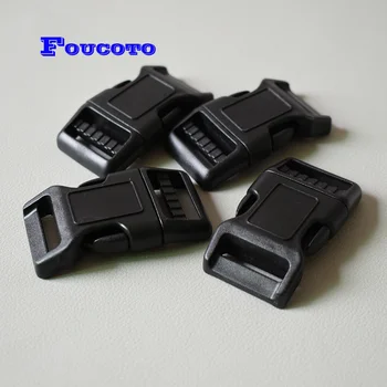 

100pcs/lot Plastic clip belt release buckles backpack clothes garment pet dog collar sewing accessories DIY buckle lanyard hook