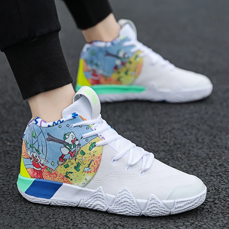 Уличная Мужская баскетбольная обувь zapatillas hombre Deportiva, высокие дышащие мужские ботильоны, тренировочные кроссовки, спортивная обувь