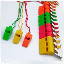 Рефери экологически чистый цвет пластик Открытый выживания обучение свисток развеселить на игра детей тренировочный мяч Whi