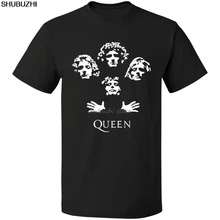 Королевская рок-группа футболка богемная Рапсодия Фредди Меркурий винтажная Мужская Повседневная футболка с коротким рукавом и логотипом sbz1064