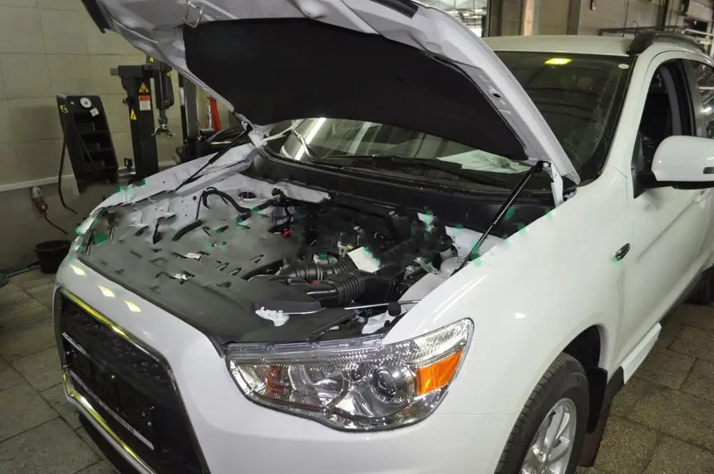 Газовые стойки для капота из углеродного волокна подъемный амортизатор Mitsubishi RVR