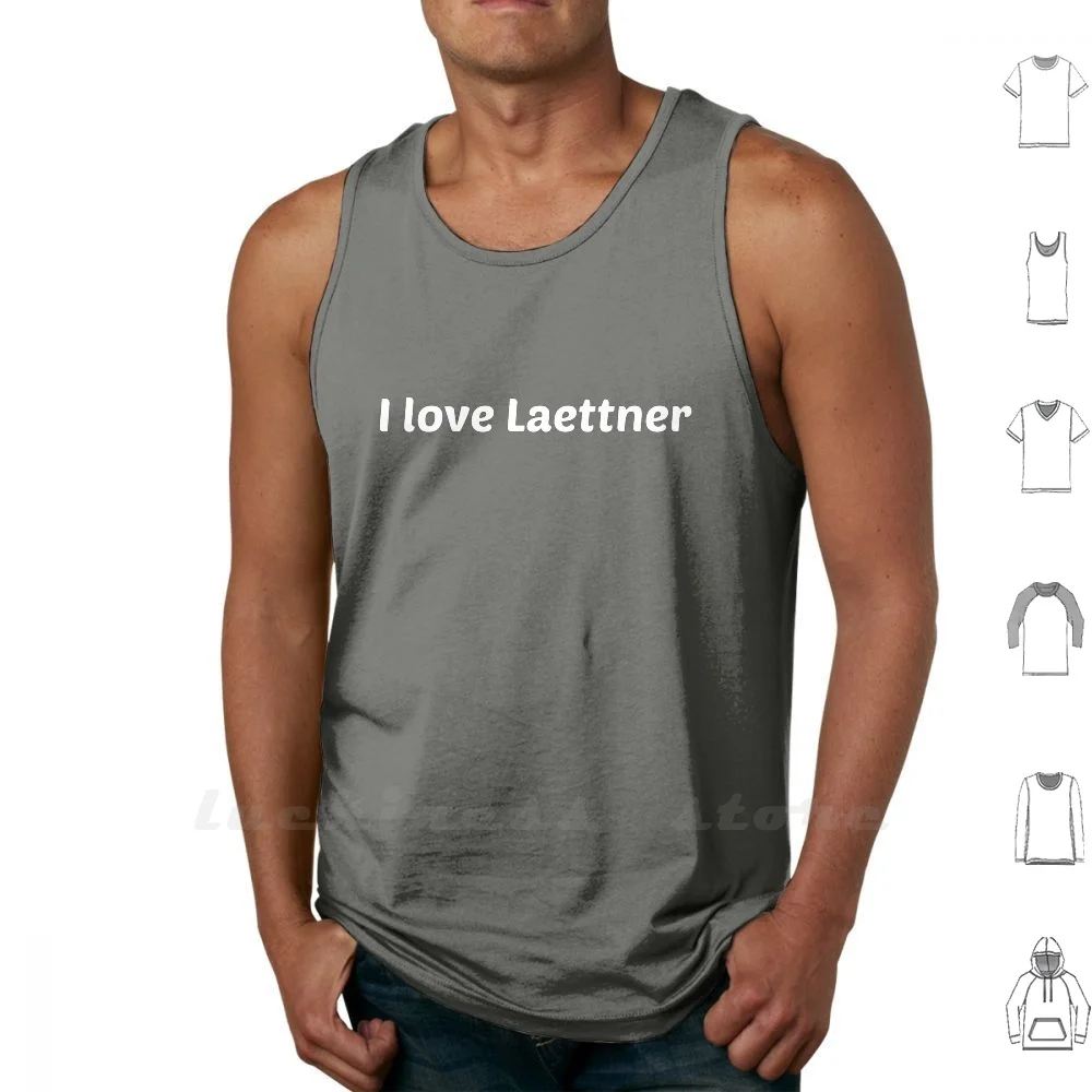 

Майка с надписью «I Love Laettner», 100% хлопок