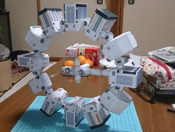

Interstellar Cross Endurance- Fortitude 3D Paper Model DIY