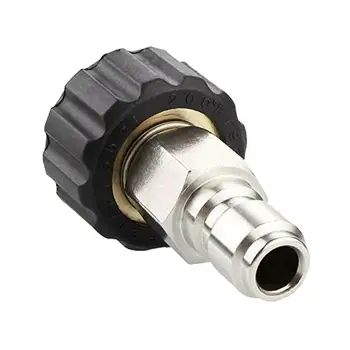 

High-Pressure Car Washing Gun Steel Wire Pipe 3/8-m22 Quick Plug 1/2-3/4