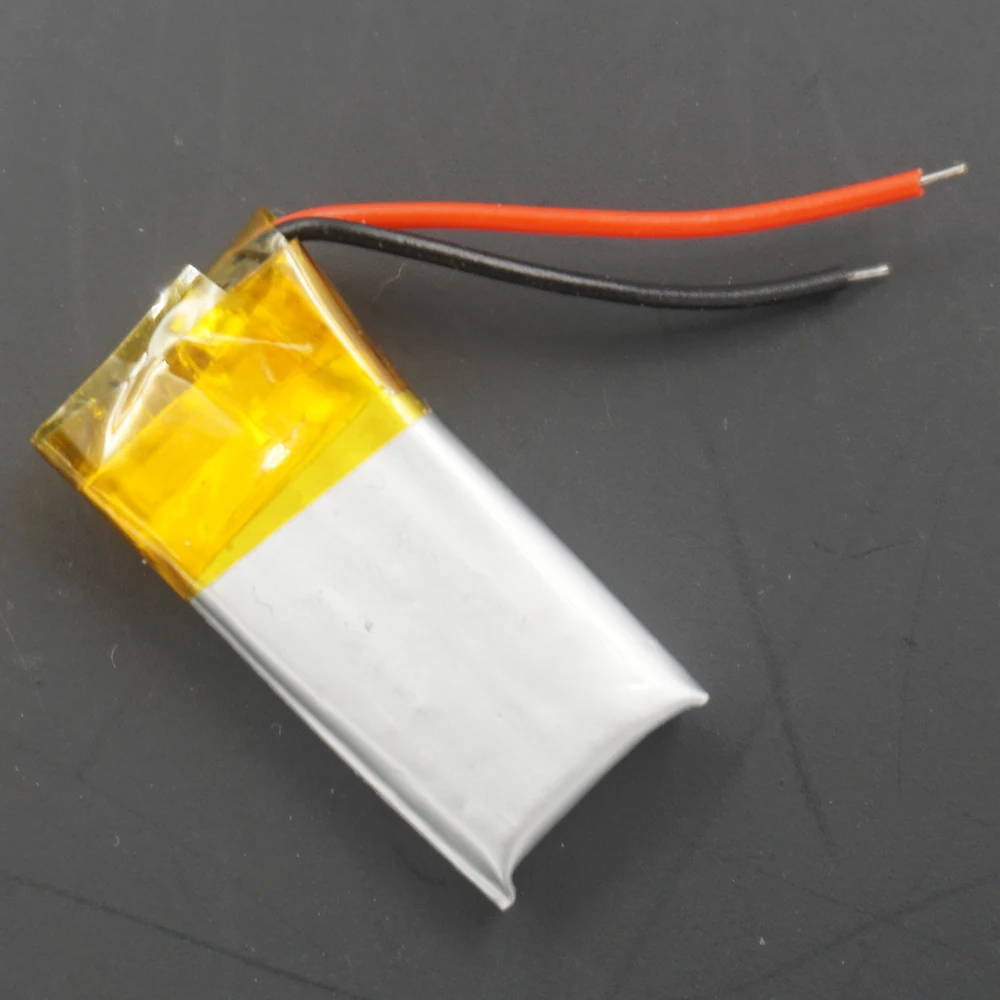 KBT 3.7V 250mAh Batería De Polímero De Litio: 502030 Lipo Recargable De Iones De Litio Con