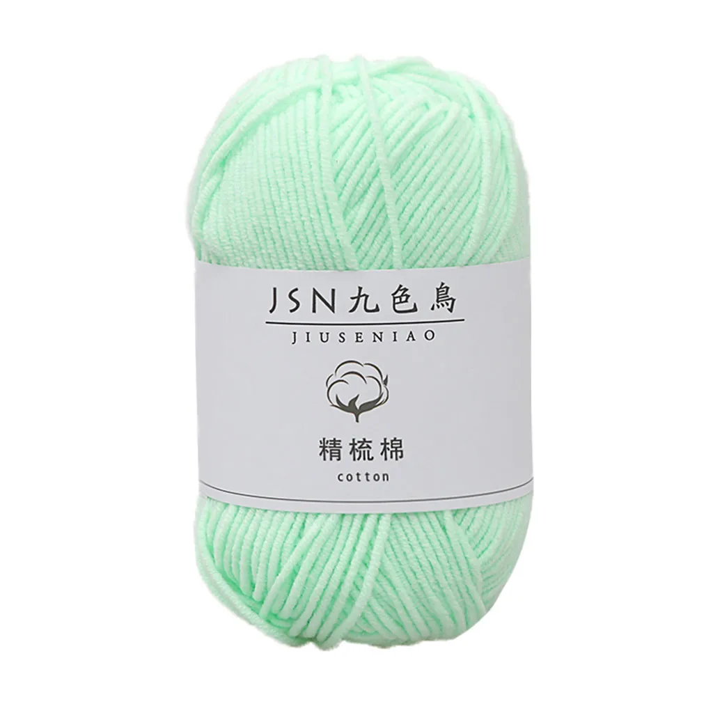 Молочный хлопок, 4 нити, Детская линия, сделай сам, кукла, хлопковая нить, вязаная крючком, Детская шерсть, сделай сам, кукла, хлопковая нить, крючком, игла, Детская Пряжа