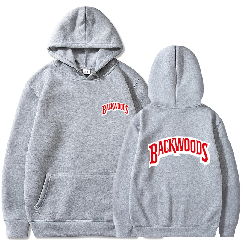 The screw thread cuff Hoodies Streetwear Backwoods Hoodie Sweatshirt Men Fashion autumn winter Hip Hop hoodie pullover