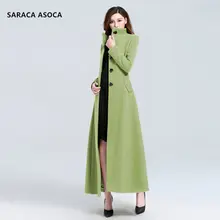 Модное однобортное тонкое зимнее женское пальто с воротником «Мандарин», большие размеры XXXL, пальто с длинными рукавами, женская верхняя одежда для девочек