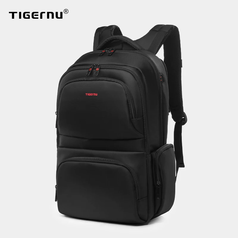 Mens Backpacks Notebook-Bag Laptop Waterproof Mochila-Feminina Tigernu Schoolbag Nylon