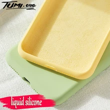 Мягкая накладка из жидкого силикона чехол для samsung Galaxy A10 A20 A20E A30 A40 A50 A60 A70 A80 A90 M10 M20 M30 A7 A9 A6 J8 J6 J4 Plus