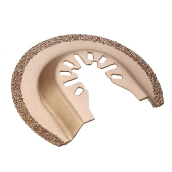 

2pcs Segment Saw Blades Tungsten Carbide Grit Coated For Multimaster MacAlister MMT108 Power Cutting Tools