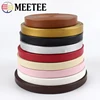 Meetee 5M 5-30mm PU Hemming Ribbon Leather Cords Soft Jewelry Decoration Rope DIY Bracelet Bags Clothes Edge Accessories RD006 ► Photo 2/6