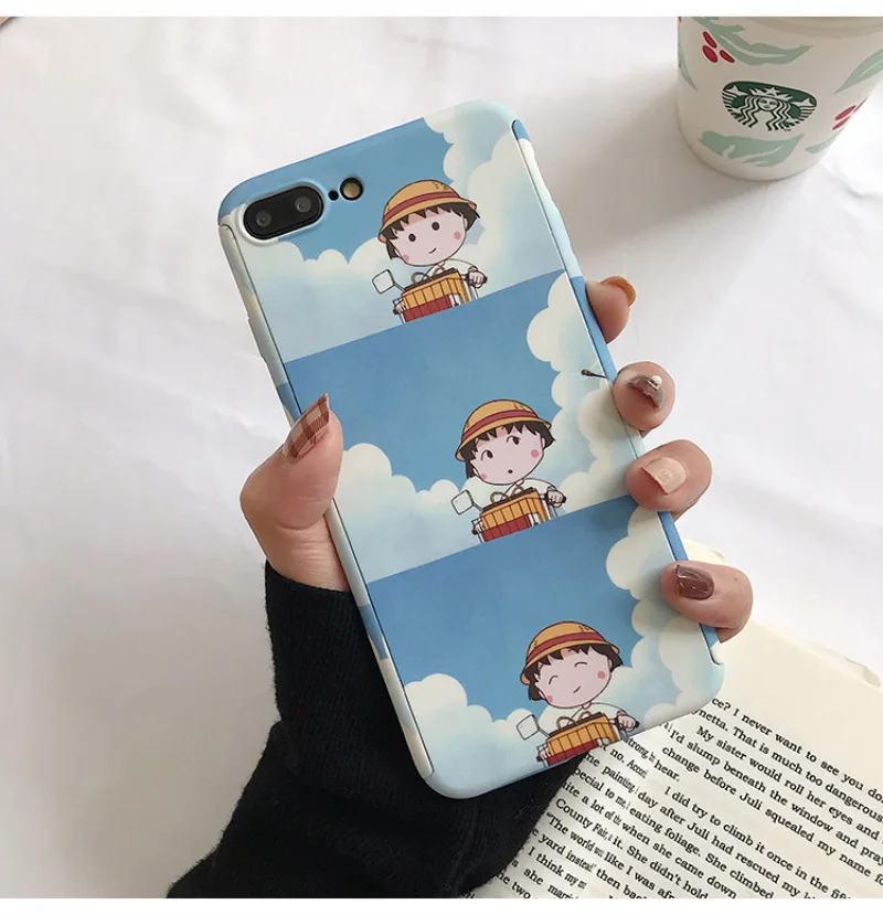 44 360 чехол с милым рисунком том Джерри для iPhone X, XR, XS, Max, 6, 6 S, 7, 8 Plus, 5, 5S, SE, тонкий жесткий чехол с изображением аниме i Phone Cat mouse, стекло - Цвет: 44