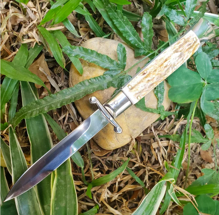 Италия Swinguard 440/дамасское лезвие Крестный отец Тонкий Тактический складной