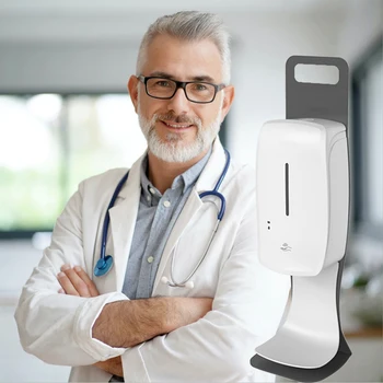 

1000ml Automatic Touchless Hand Sanitizer SprayDispenser with Table Holder
