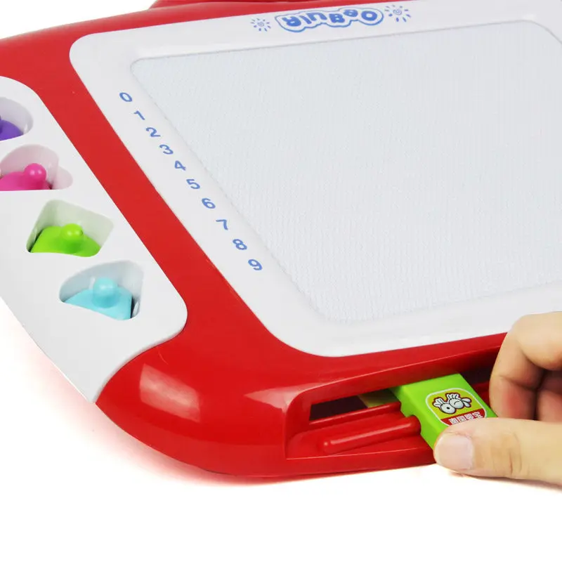 

BRS # Large Size Children Magnetic Drawing Board Baby Color Writing Board Doodle Board Infant Early Education Painting Toy BRS