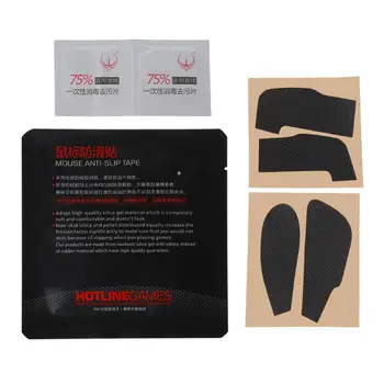 

Original Hotline Games Mouse Skates Side Stickers Sweat Resistant Pads Anti-slip Tape For Roccat Kone Pure Mouse